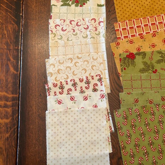 Moda Christmas Past charm pack quilt fabric - Picture 4 of 5